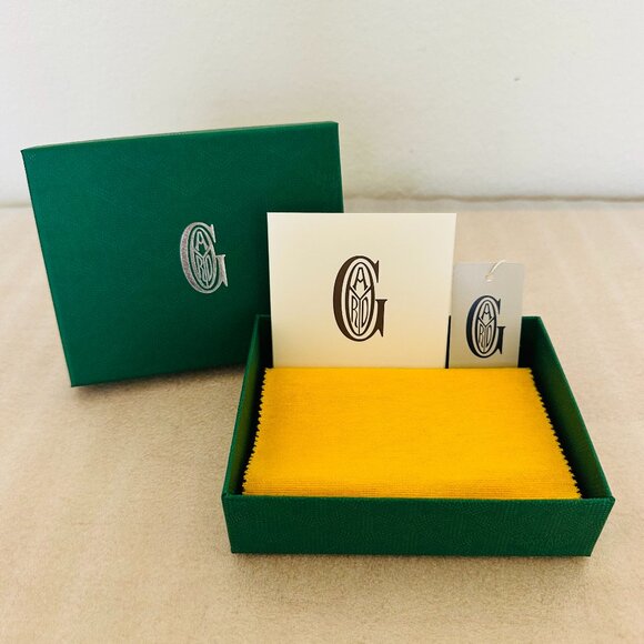 👝 New 👝 100% Authentic Goyard Saint Thomas Bill Fold Money Clip Wallet , Grey - Picture 15 of 16